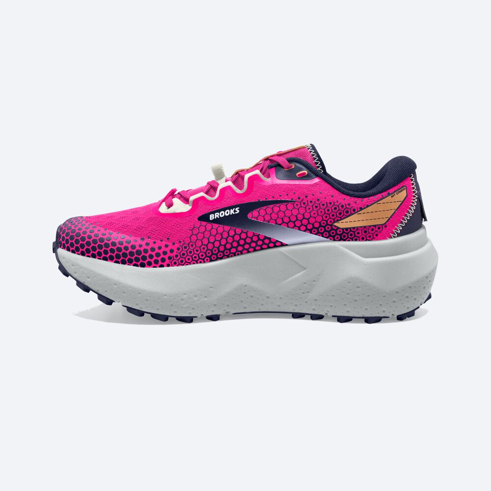 Brooks Caldera 6 Trailskor Dam Rosa/Marinblå | IDK-812349