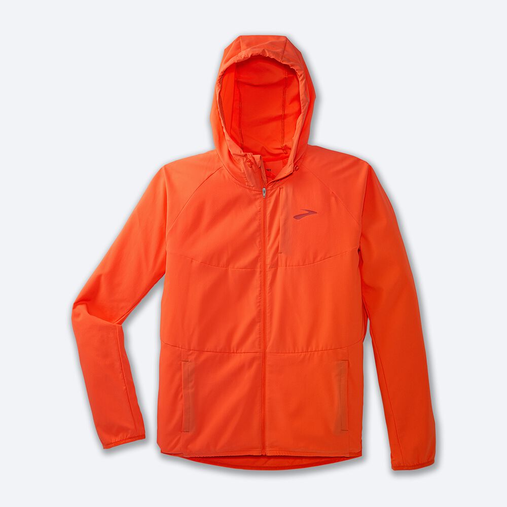 Brooks Canopy Jacka Herr Orange | MZH-619245