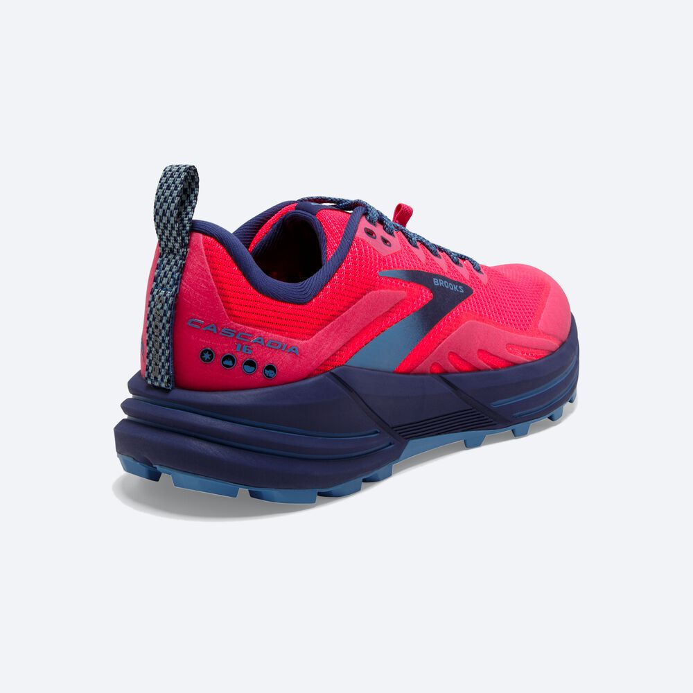 Brooks Cascadia 16 Trailskor Dam Rosa | CVE-465210