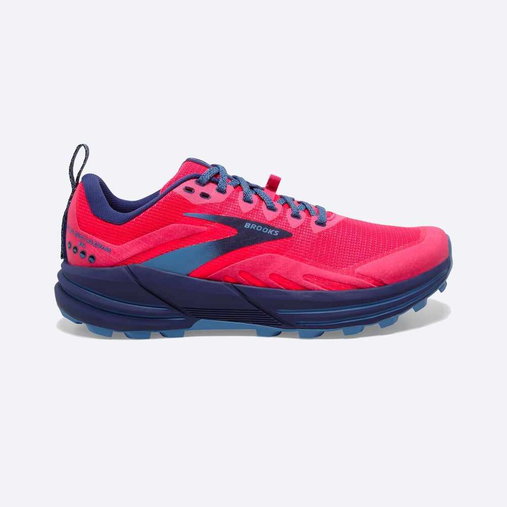 Brooks Cascadia 16 Trailskor Dam Rosa | CVE-465210