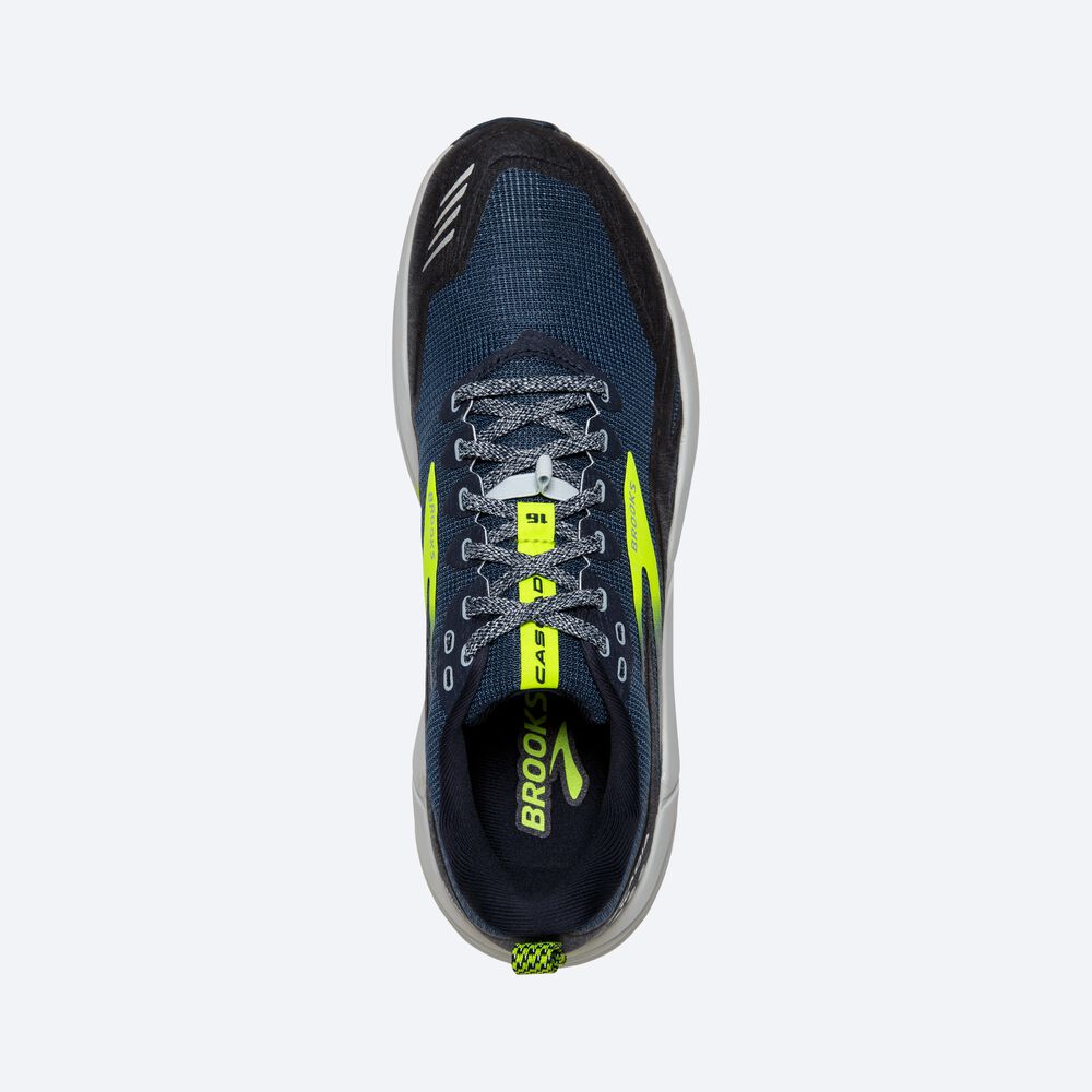 Brooks Cascadia 16 Trailskor Herr Bruna/Marinblå | RSL-549231