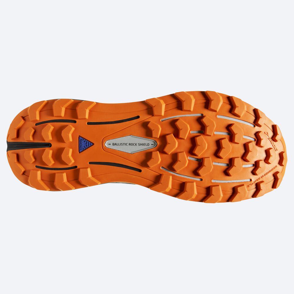 Brooks Cascadia 16 Trailskor Herr Grå/Orange | HSY-680173