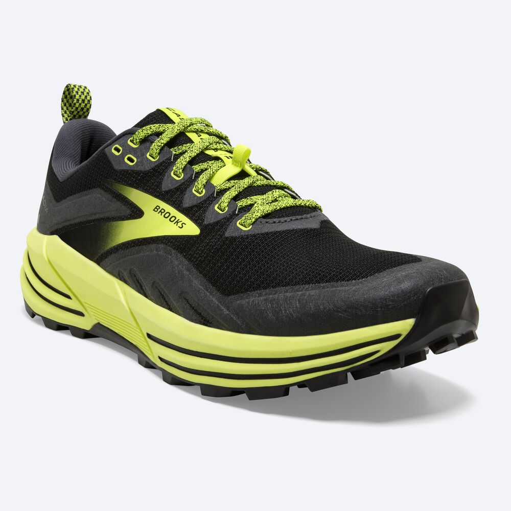 Brooks Cascadia 16 Trailskor Herr Svarta | NXQ-214753