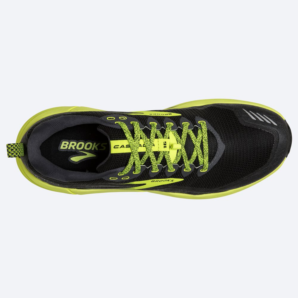 Brooks Cascadia 16 Trailskor Herr Svarta | NXQ-214753