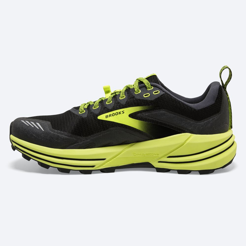 Brooks Cascadia 16 Trailskor Herr Svarta | NXQ-214753