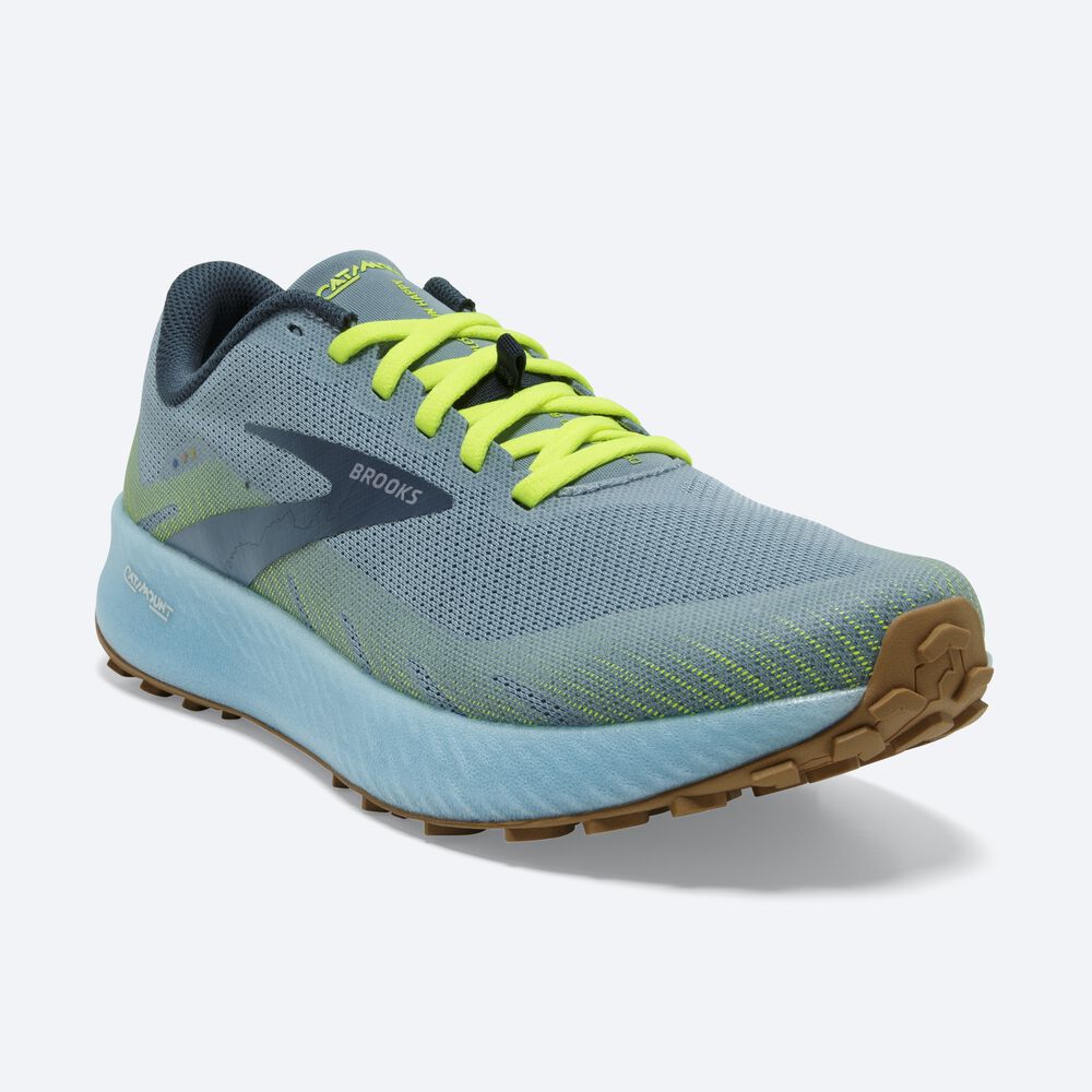 Brooks Catamount Trailskor Dam Blå | LCQ-742806