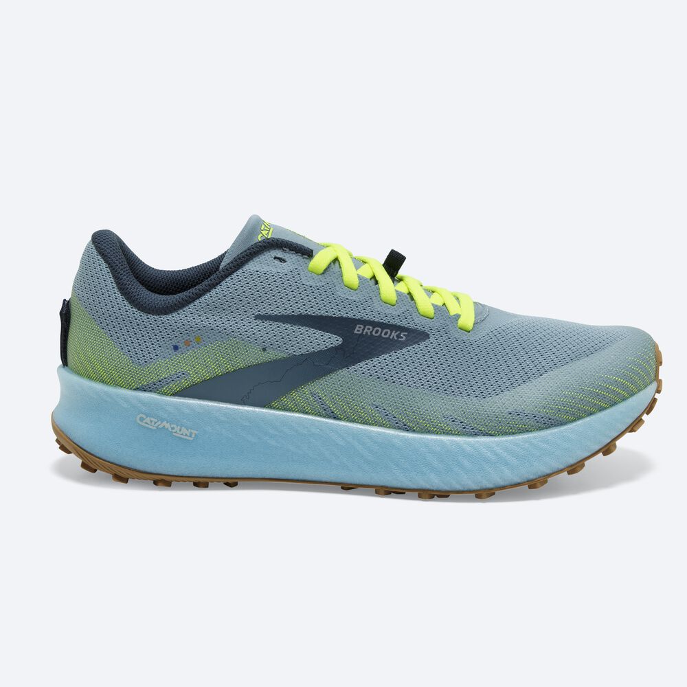 Brooks Catamount Trailskor Dam Blå | LCQ-742806