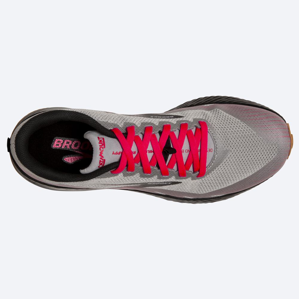 Brooks Catamount Trailskor Dam Grå/Rosa/Svarta | EHW-451293