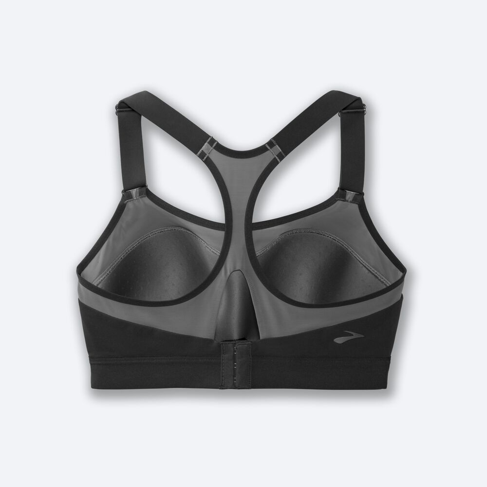 Brooks Dare Racerback Run Bra Sport Bh Dam Grå | SAL-198265