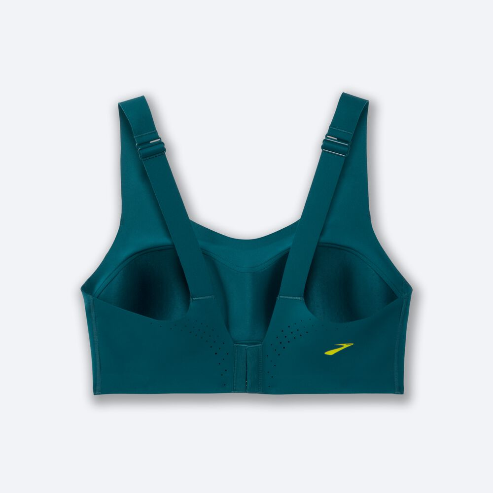 Brooks Dare Scoopback Run Bra Sport Bh Dam Mörk/ LjusGröna | WBS-352601