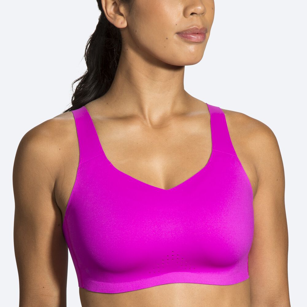 Brooks Dare Underwire Run Bra Sport Bh Dam Rosa/Lila | DEY-358210