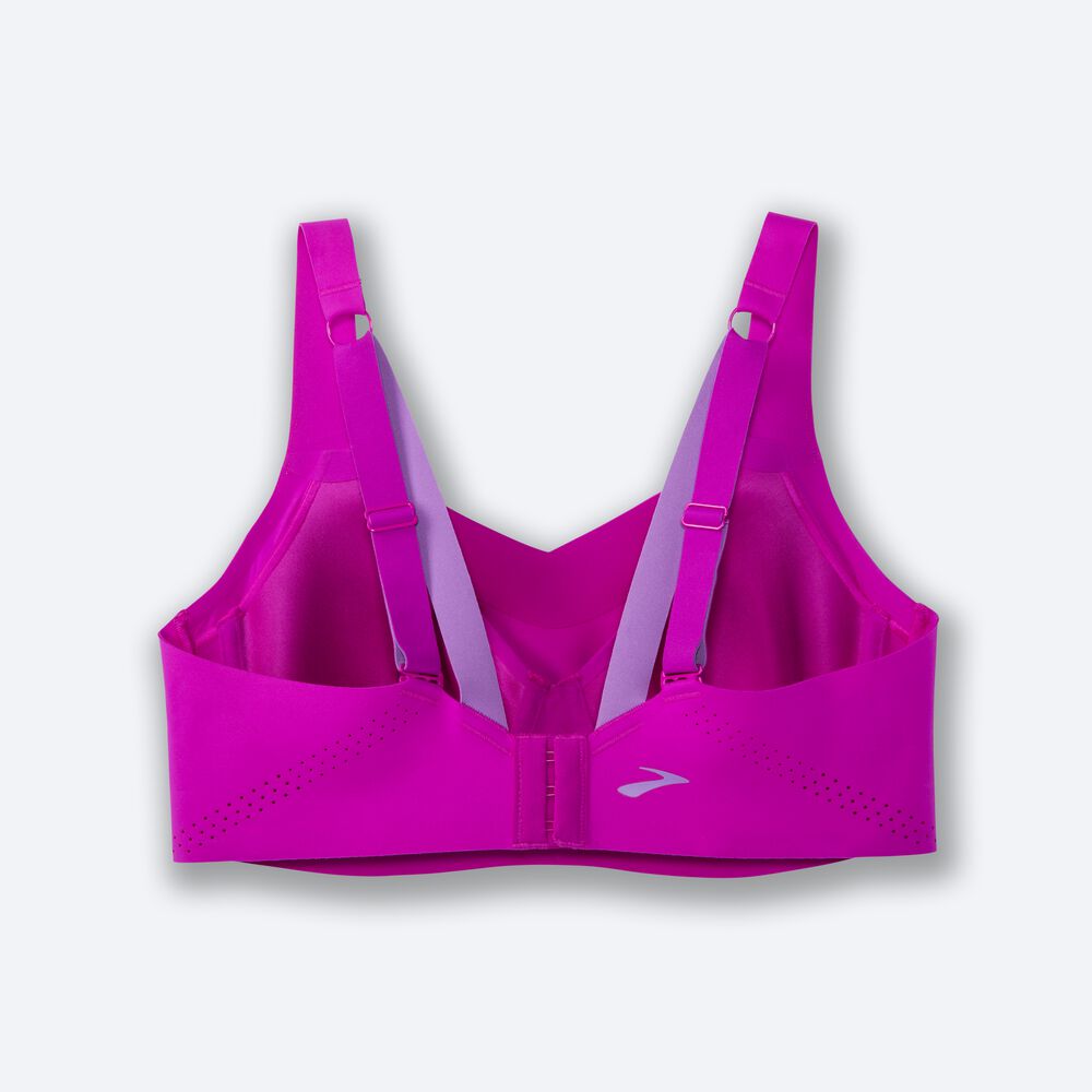 Brooks Dare Underwire Run Bra Sport Bh Dam Rosa/Lila | DEY-358210