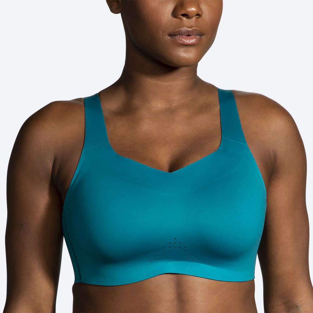 Brooks Dare Underwire Run Bra Sport Bh Dam Gröna | DXP-703591