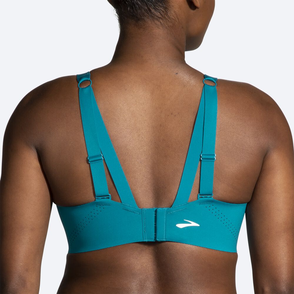 Brooks Dare Underwire Run Bra Sport Bh Dam Gröna | DXP-703591