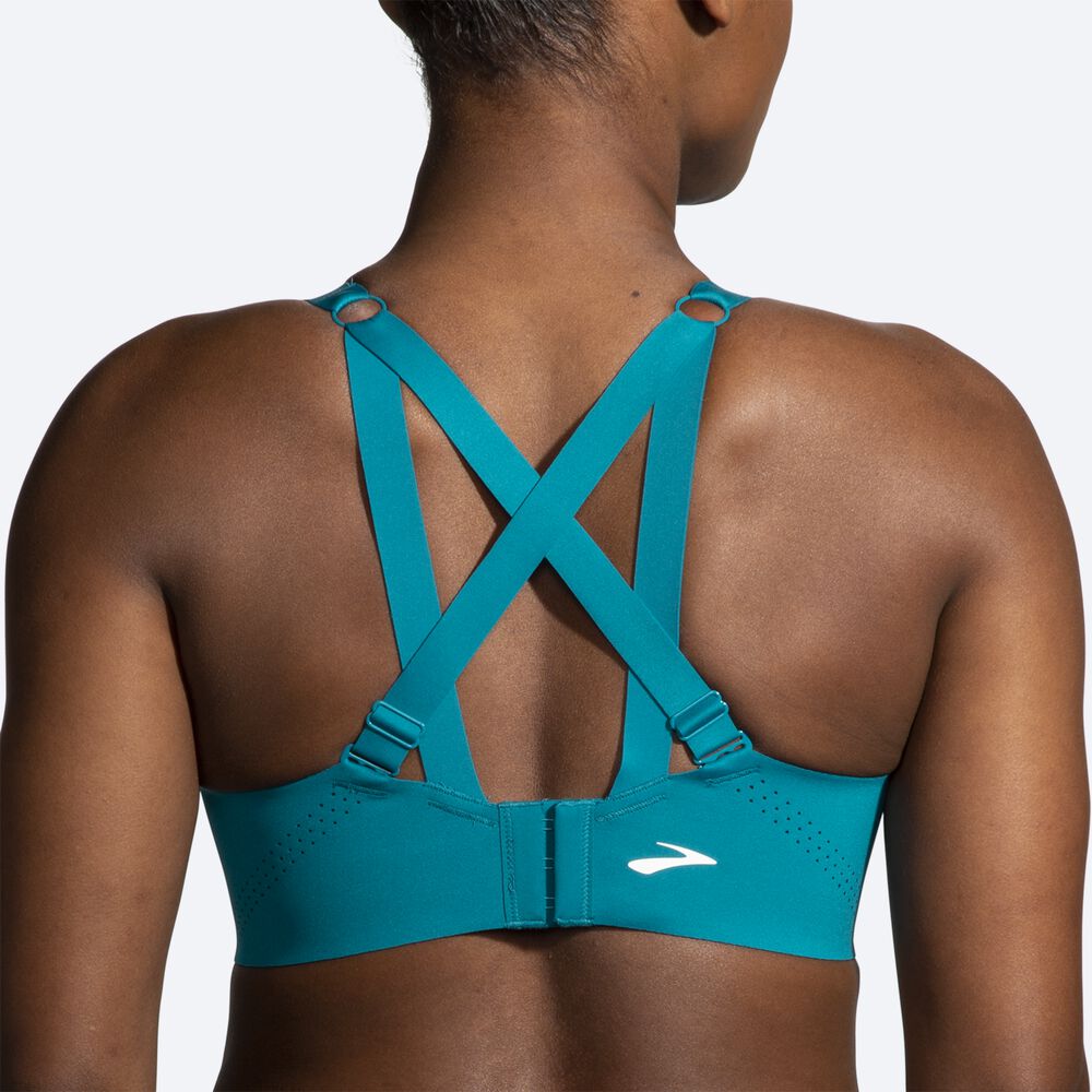 Brooks Dare Underwire Run Bra Sport Bh Dam Gröna | DXP-703591