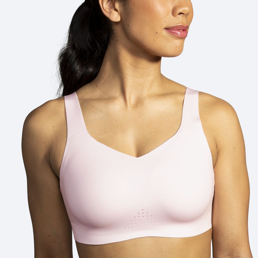 Brooks Dare Underwire Run Bra Sport Bh Dam Rosa | EKU-043819