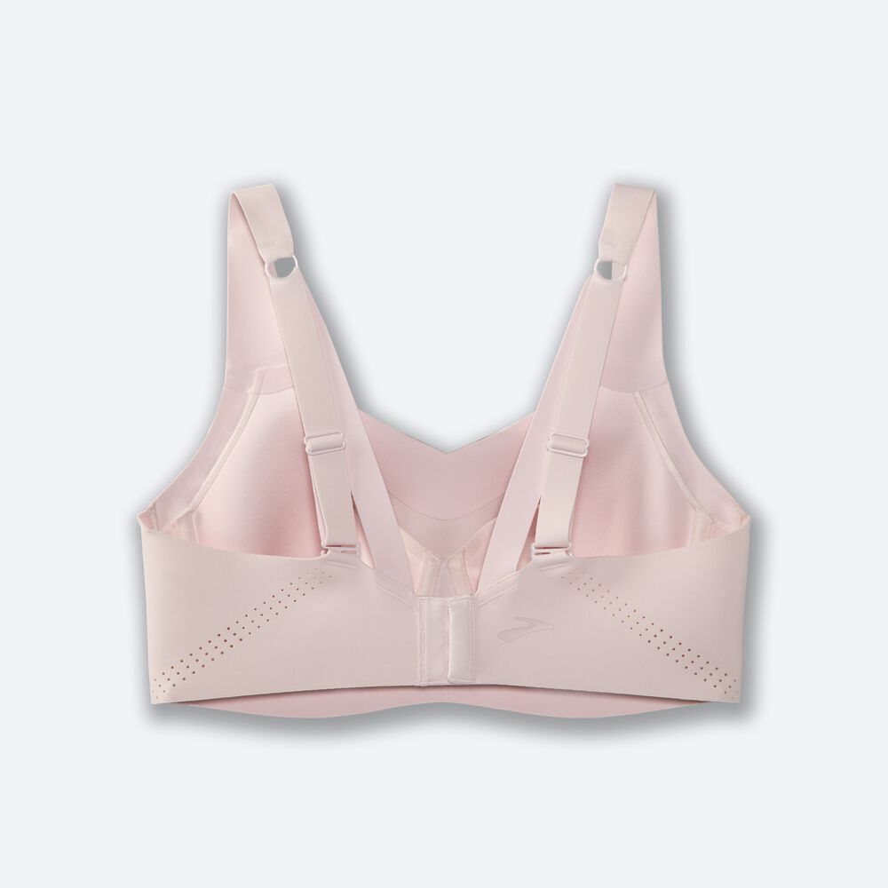 Brooks Dare Underwire Run Bra Sport Bh Dam Rosa | EKU-043819