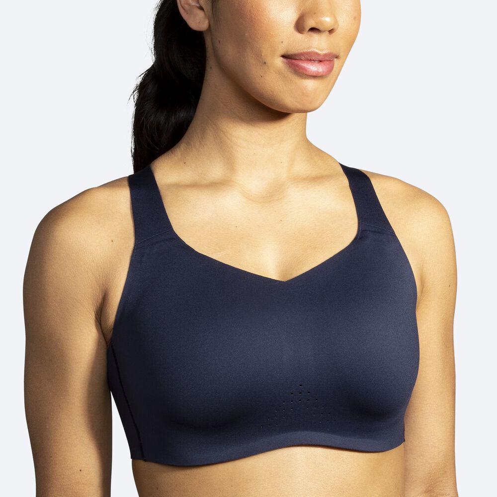 Brooks Dare Underwire Run Bra Sport Bh Dam Marinblå | MAZ-694301