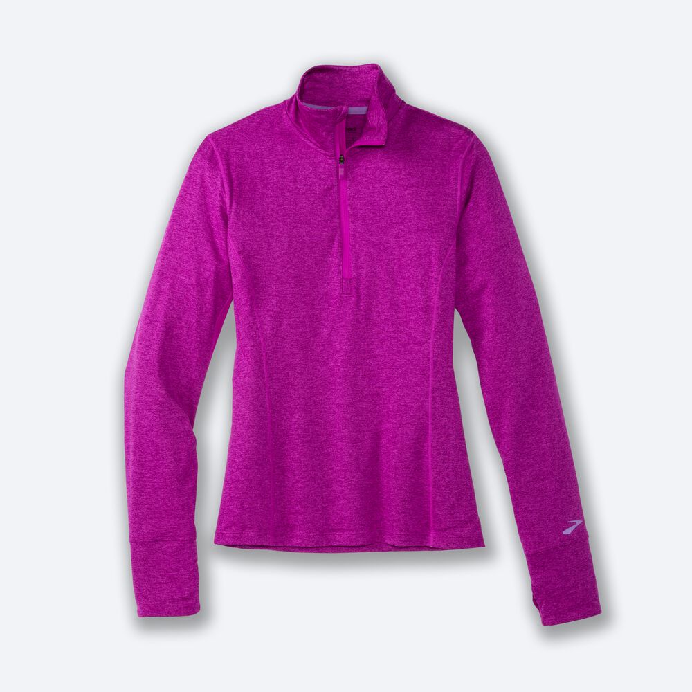 Brooks Dash 1/2 Zip Jacka Dam Rosa | PXO-718905