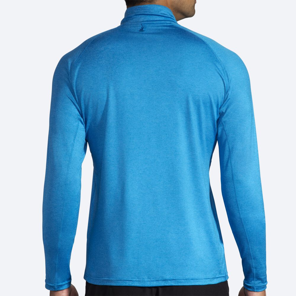 Brooks Dash 1/2 Zip Jacka Herr Blå | ZGT-249173