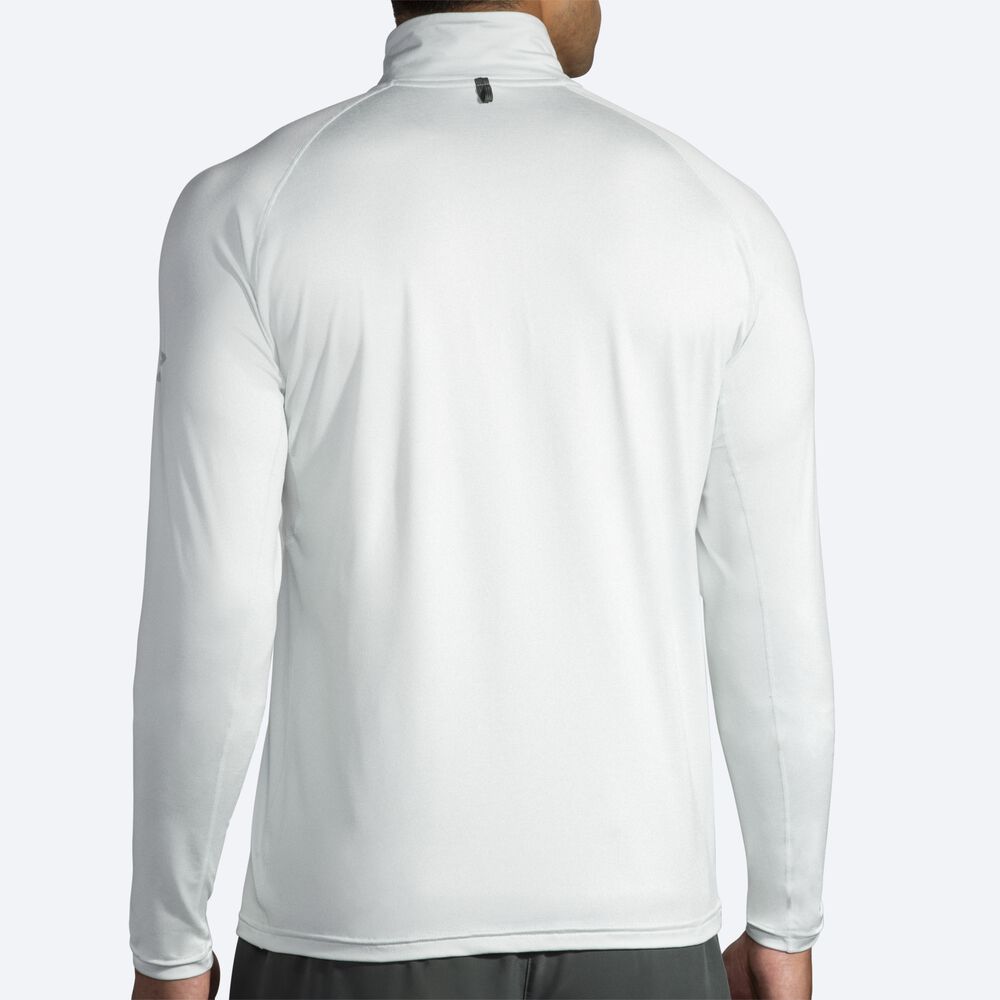 Brooks Dash 1/2 Zip Jacka Herr Grå | TCF-729816