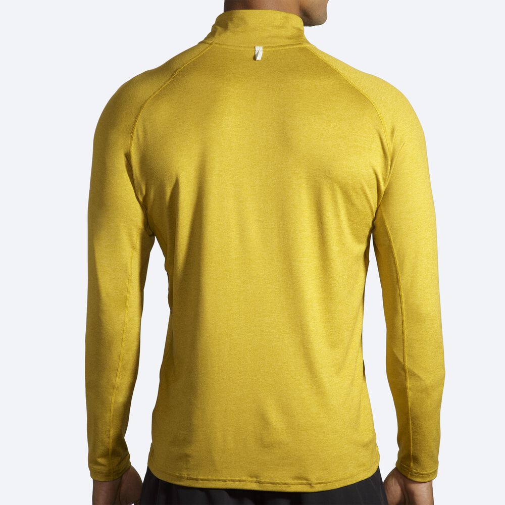 Brooks Dash 1/2 Zip Jacka Herr Guld | CDF-675432