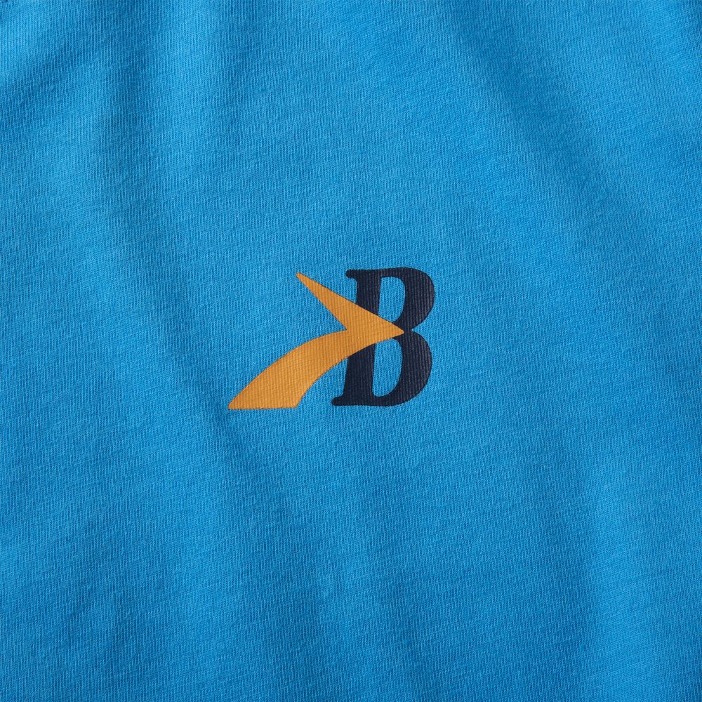 Brooks Distance Short Sleeve 2.0 T-shirt Herr Blå | VSW-024751