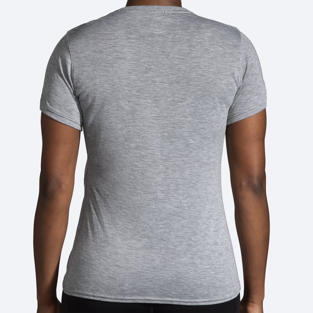 Brooks Distance Short Sleeve 2.0 T-shirt Dam Grå/Olika Färger | WZJ-340769