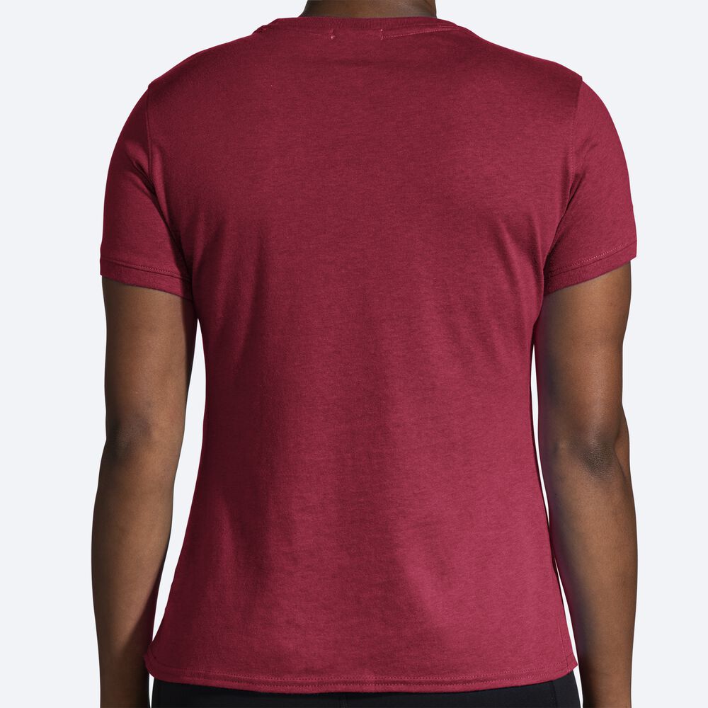 Brooks Distance Short Sleeve 2.0 T-shirt Dam Olika Färger Randig | XFM-605983