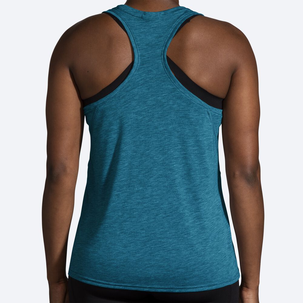 Brooks Distance Tank 2.0 Linnen Dam Blå | DNZ-249157