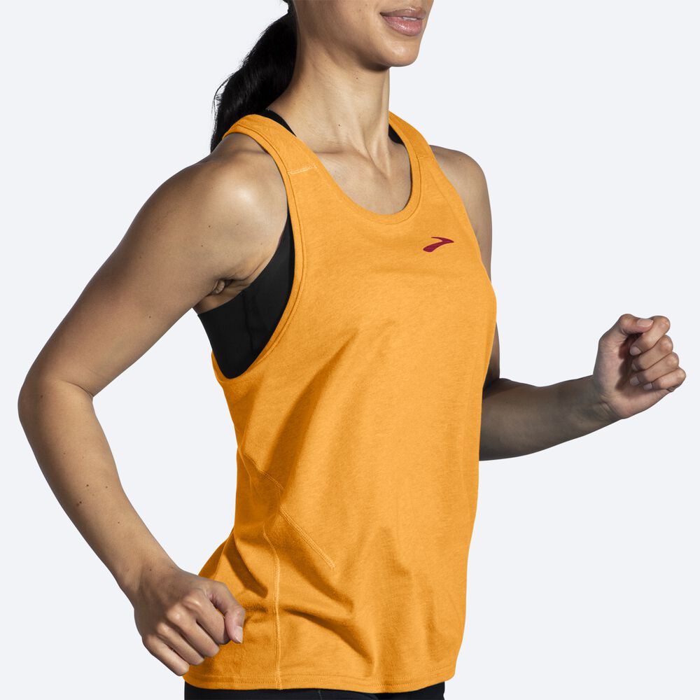 Brooks Distance Tank 2.0 Linnen Dam Orange | YQX-574628