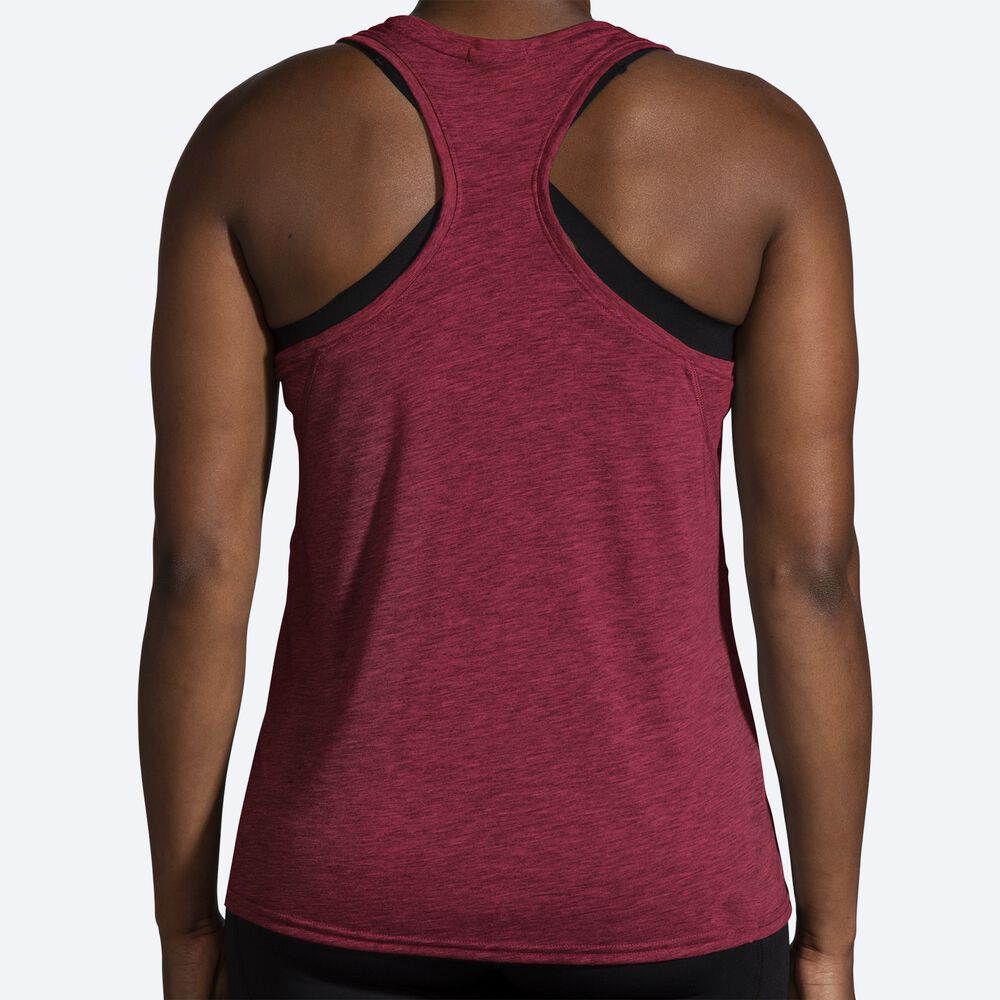 Brooks Distance Tank 2.0 Linnen Dam Röda | LFX-743596