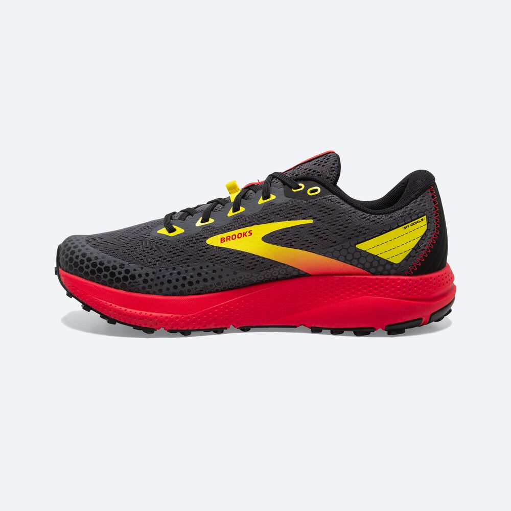 Brooks Divide 3 Trailskor Herr Svarta/Röda/Gula | KFL-732918