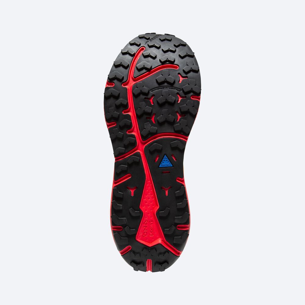 Brooks Divide 3 Trailskor Herr Svarta/Röda/Gula | KFL-732918