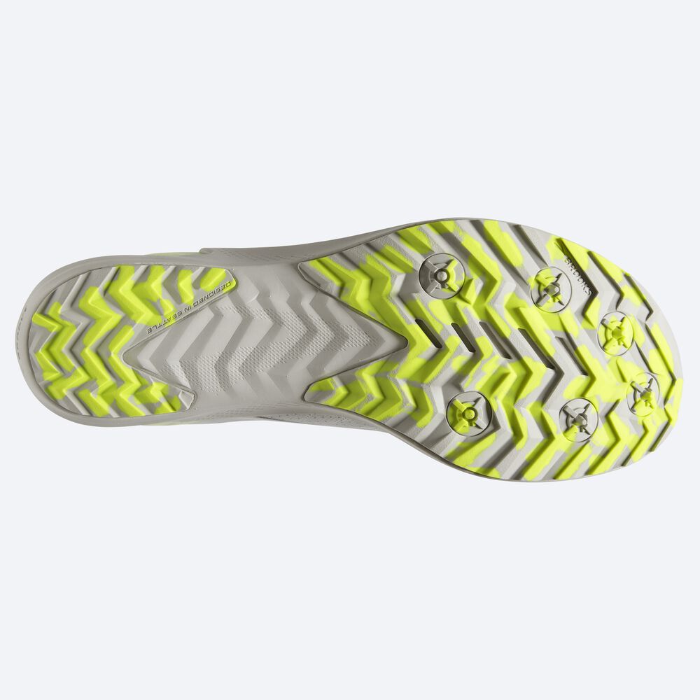 Brooks Draft XC Spikeless Racing Skor Dam Vita/Svarta | LTJ-582397