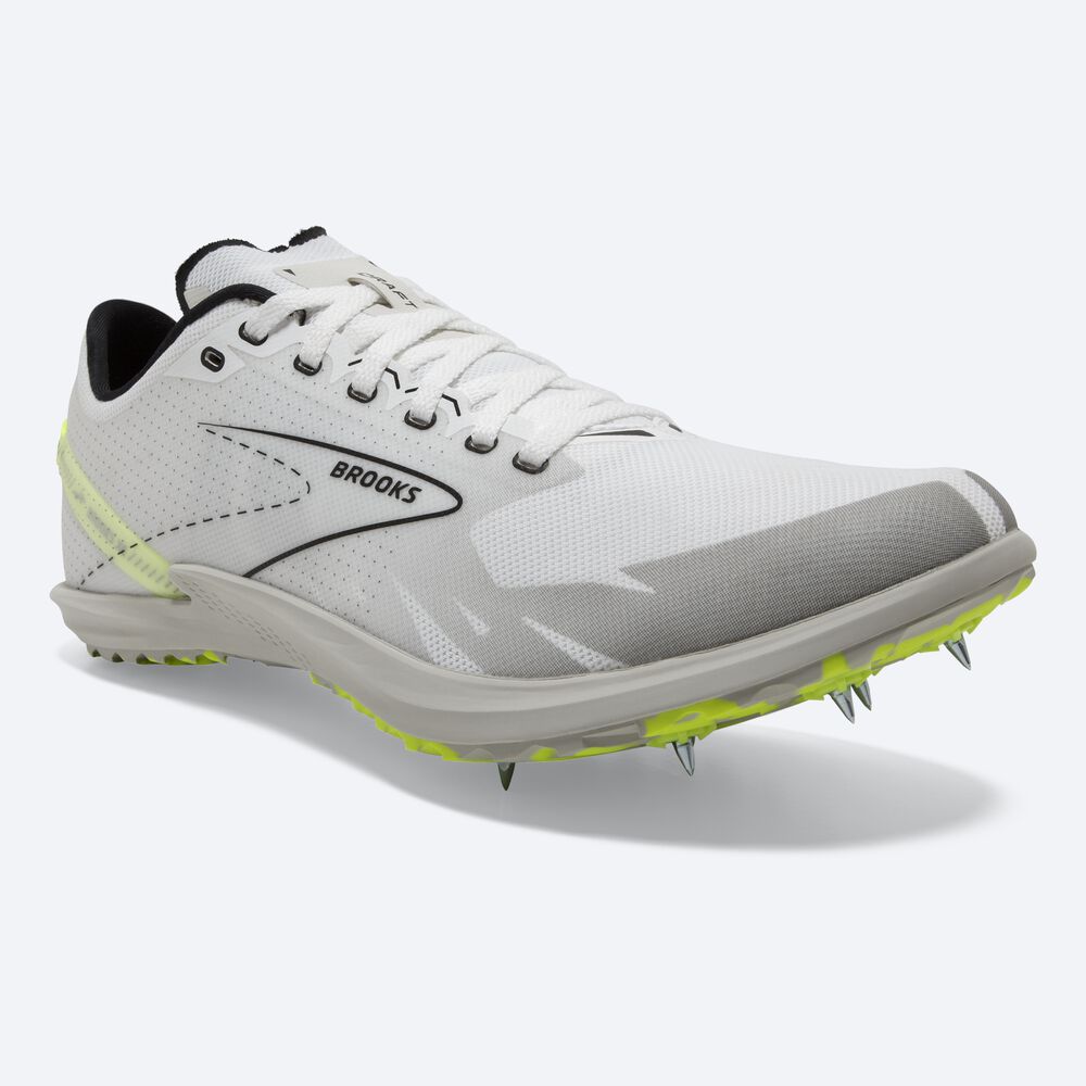 Brooks Draft XC Spikskor Dam Vita/Svarta | GRH-215498