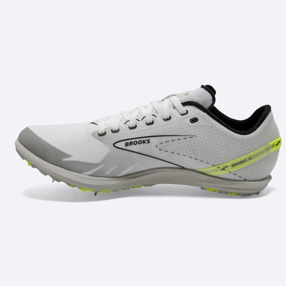 Brooks Draft XC Spikskor Dam Vita/Svarta | GRH-215498