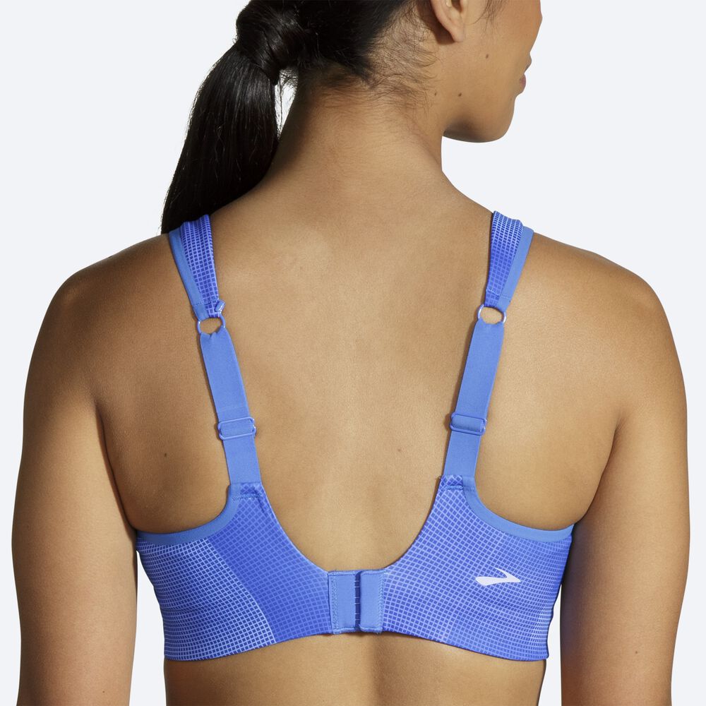 Brooks Drive Convertible Run Bra Sport Bh Dam Blå | ZIC-395074