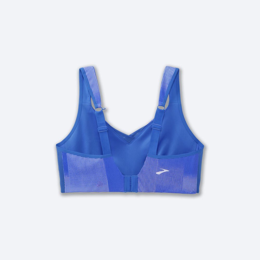 Brooks Drive Convertible Run Bra Sport Bh Dam Blå | ZIC-395074