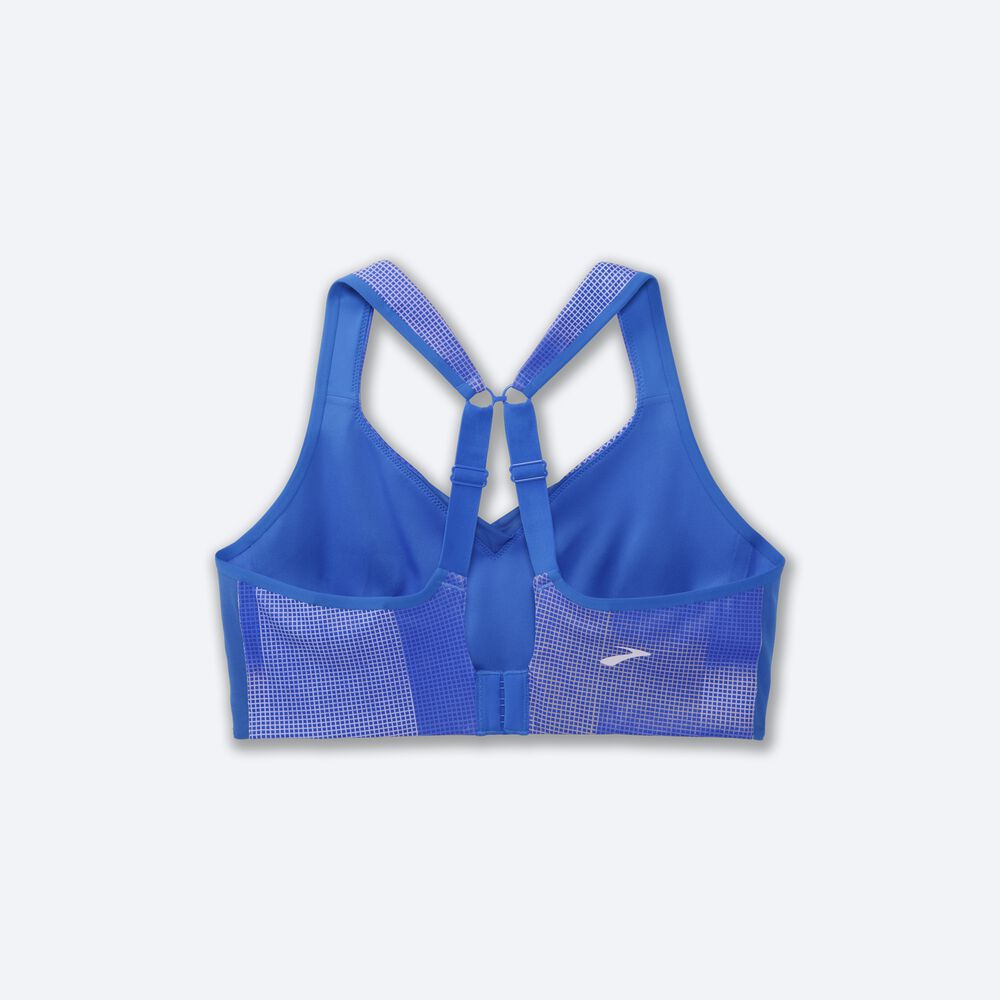 Brooks Drive Convertible Run Bra Sport Bh Dam Blå | ZIC-395074