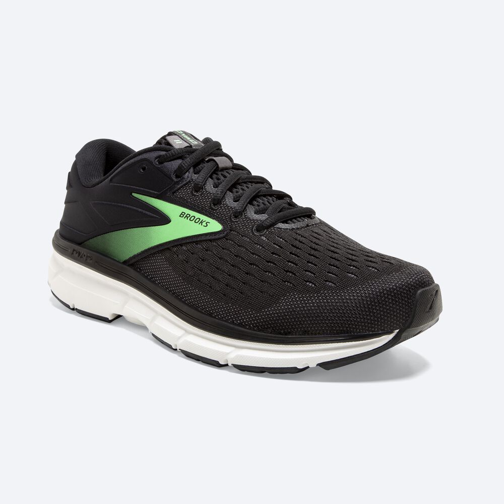 Brooks Dyad 11 Löparskor Dam Svarta/Gröna | DTK-850132