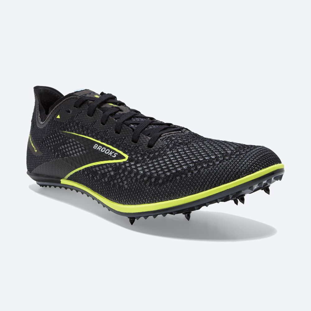 Brooks ELMN8 6 Spikskor Dam Svarta | XGQ-486537