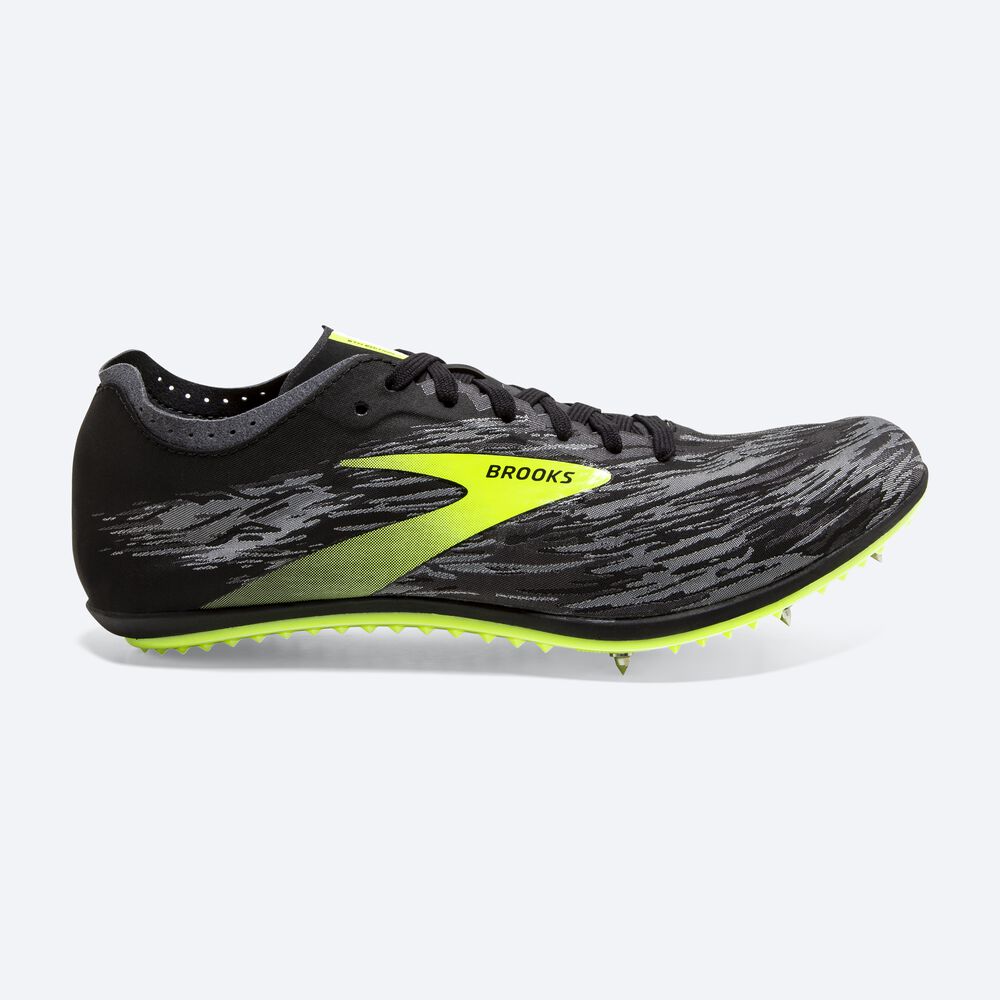 Brooks ELMN8 v5 Spikskor Dam Svarta/Grå | AGJ-410896