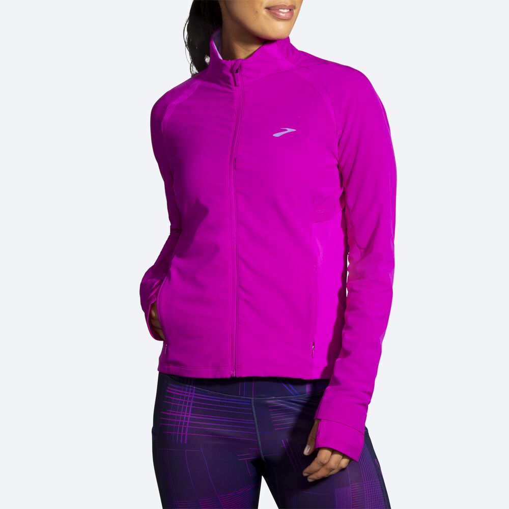 Brooks Fusion Hybrid Jacka Dam Rosa/Lila | NAK-930624