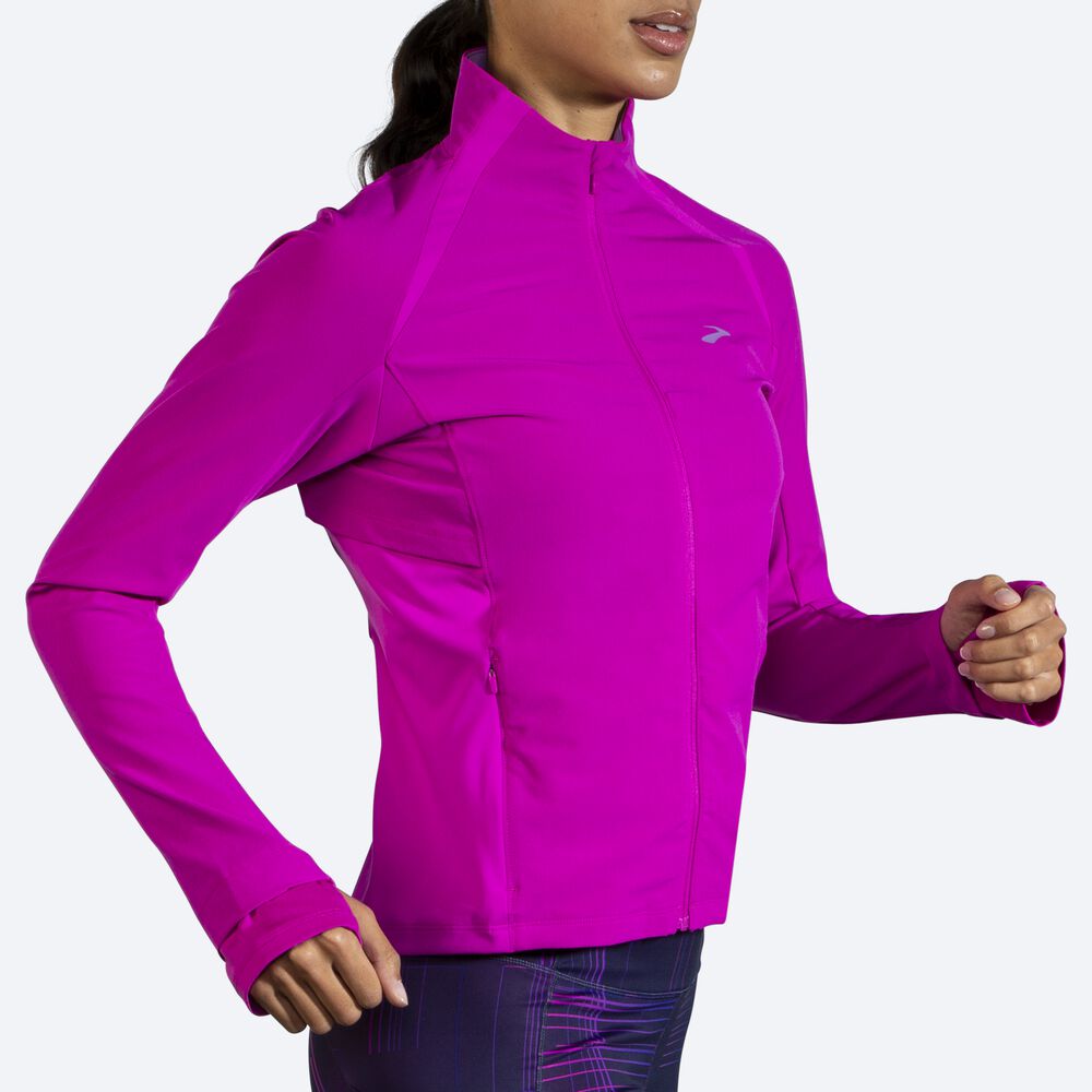 Brooks Fusion Hybrid Jacka Dam Rosa/Lila | NAK-930624