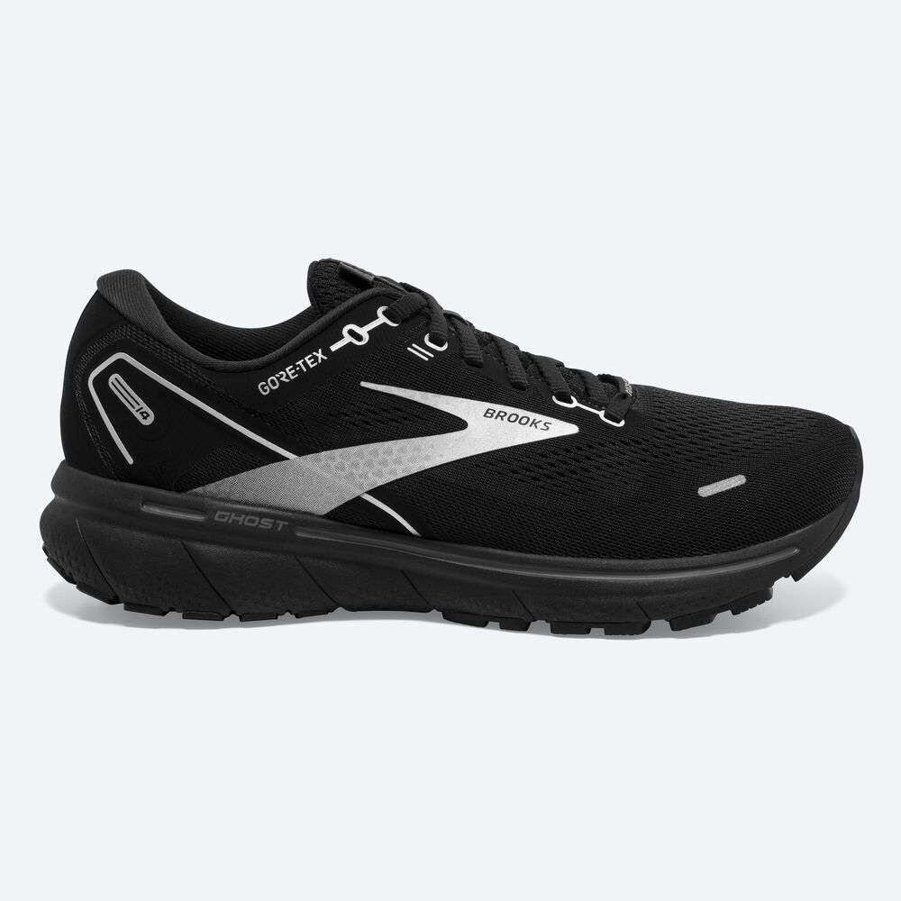 Brooks Ghost 14 GTX Löparskor Herr Svarta | NIS-897413