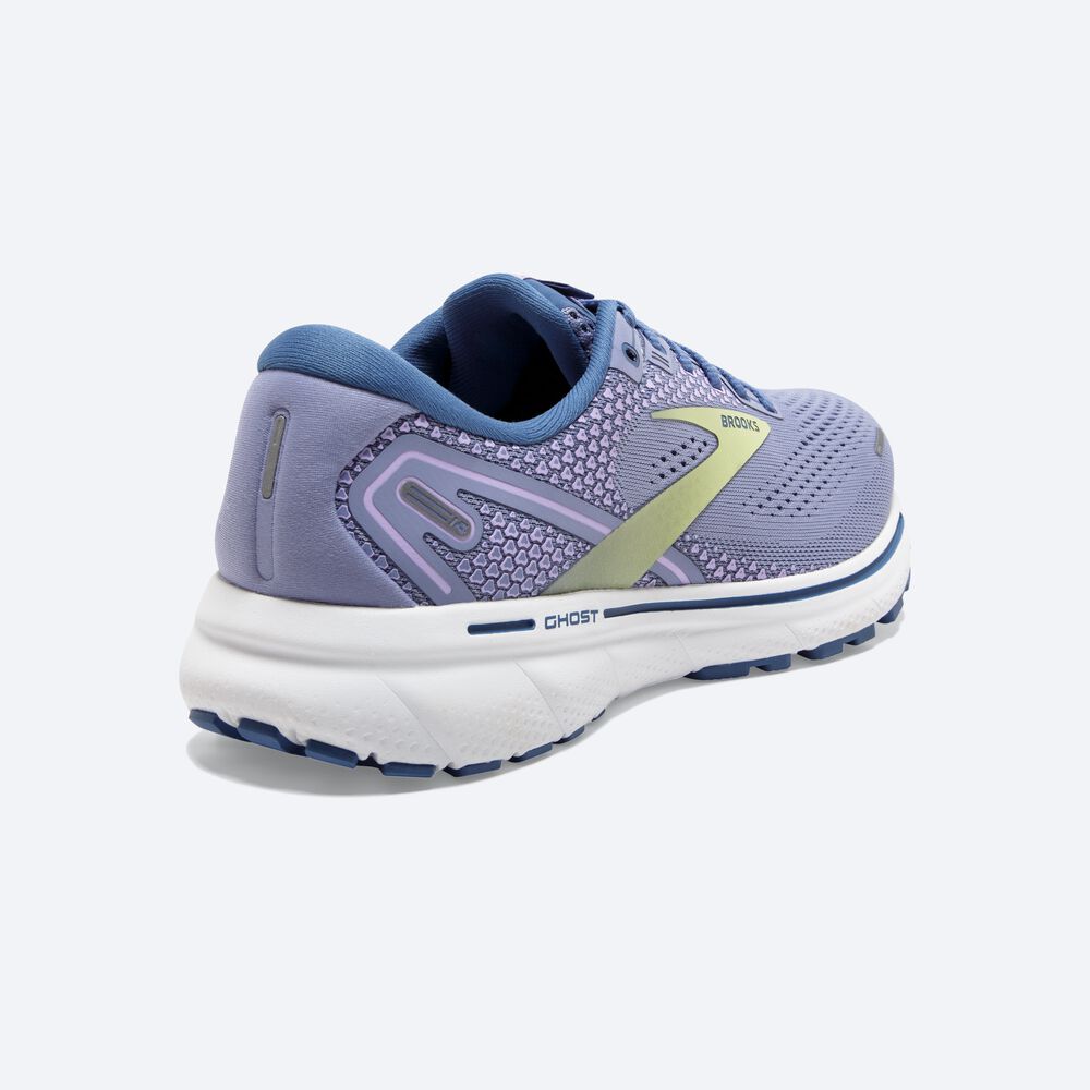 Brooks Ghost 14 Löparskor Dam Lila/LjusGröna | FTI-831549