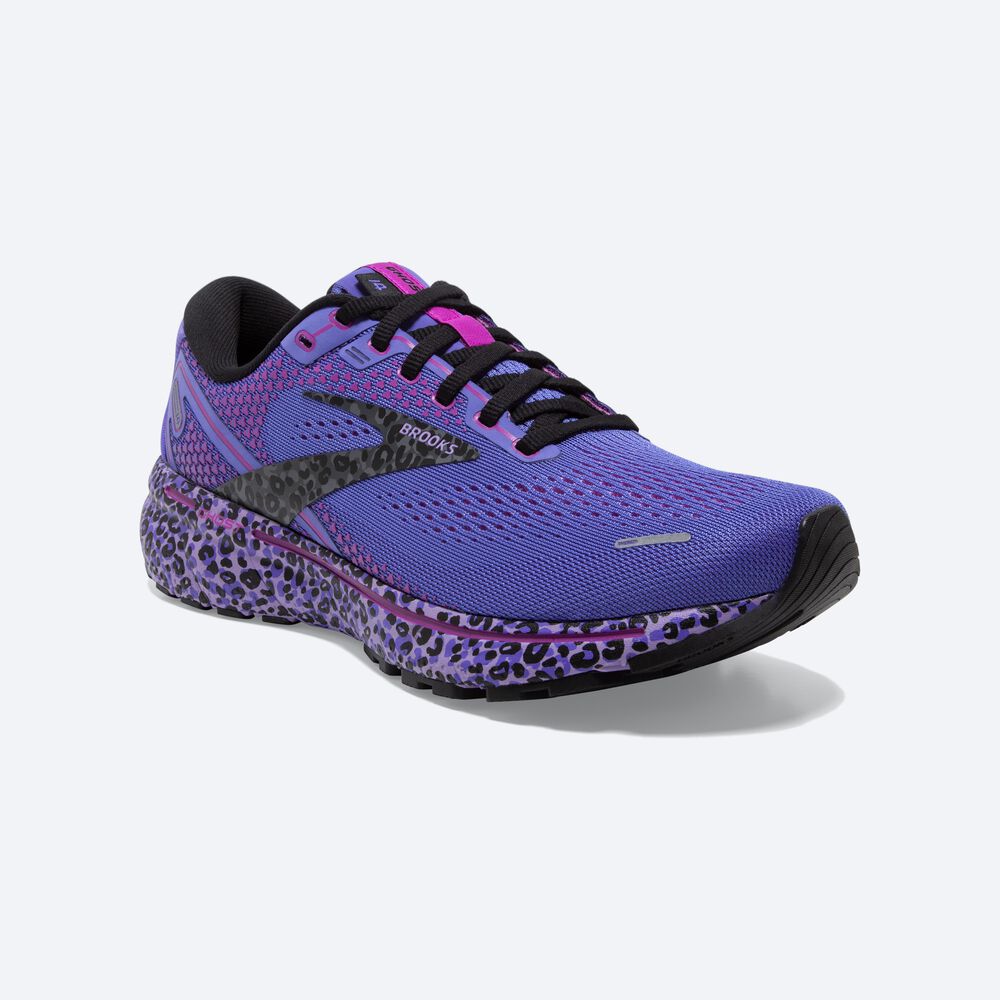 Brooks Ghost 14 Löparskor Dam Lila/Svarta | NSD-236850