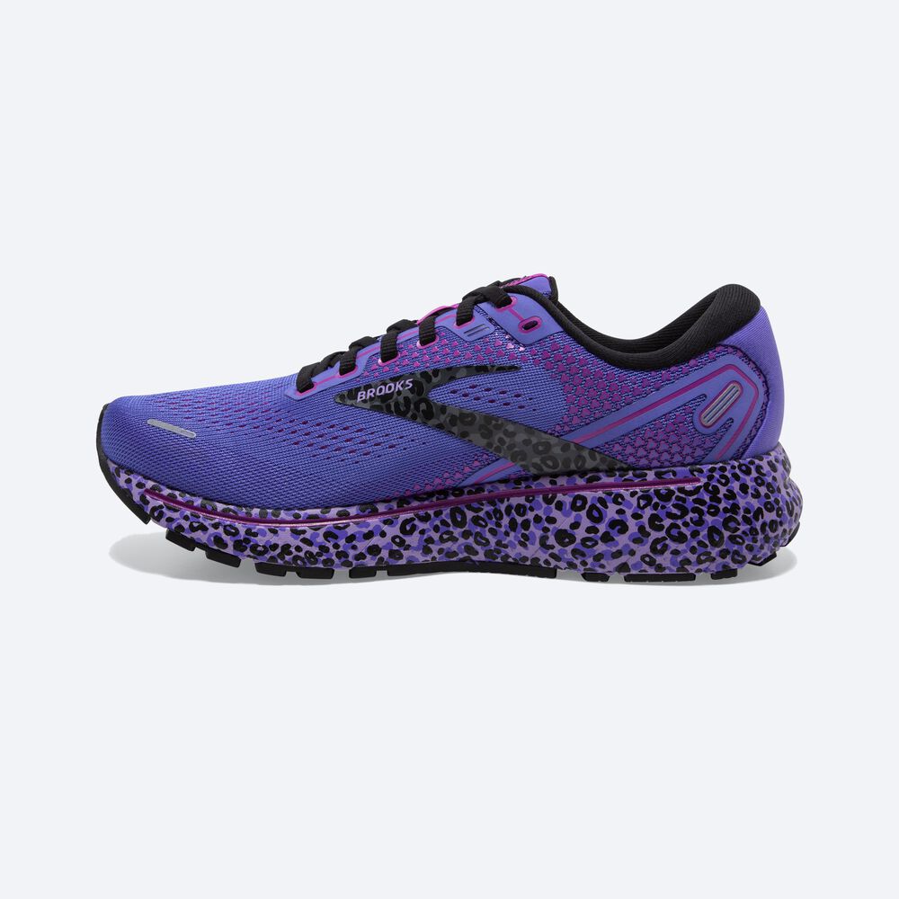 Brooks Ghost 14 Löparskor Dam Lila/Svarta | NSD-236850