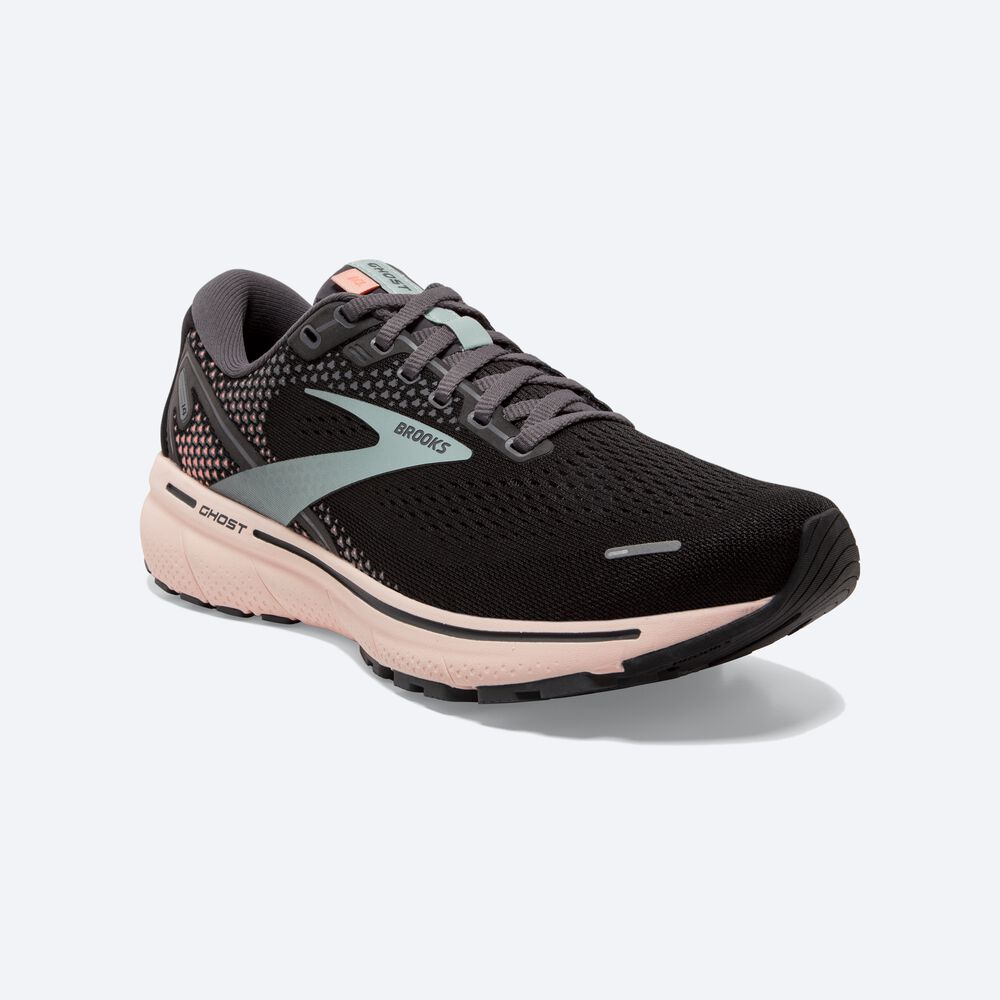 Brooks Ghost 14 Löparskor Dam Svarta | TEO-529687